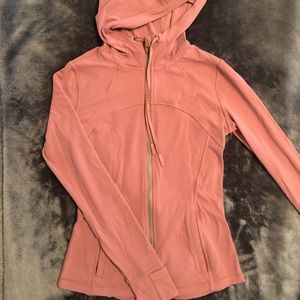 Lululemon lightweight shell, zip front hoodie